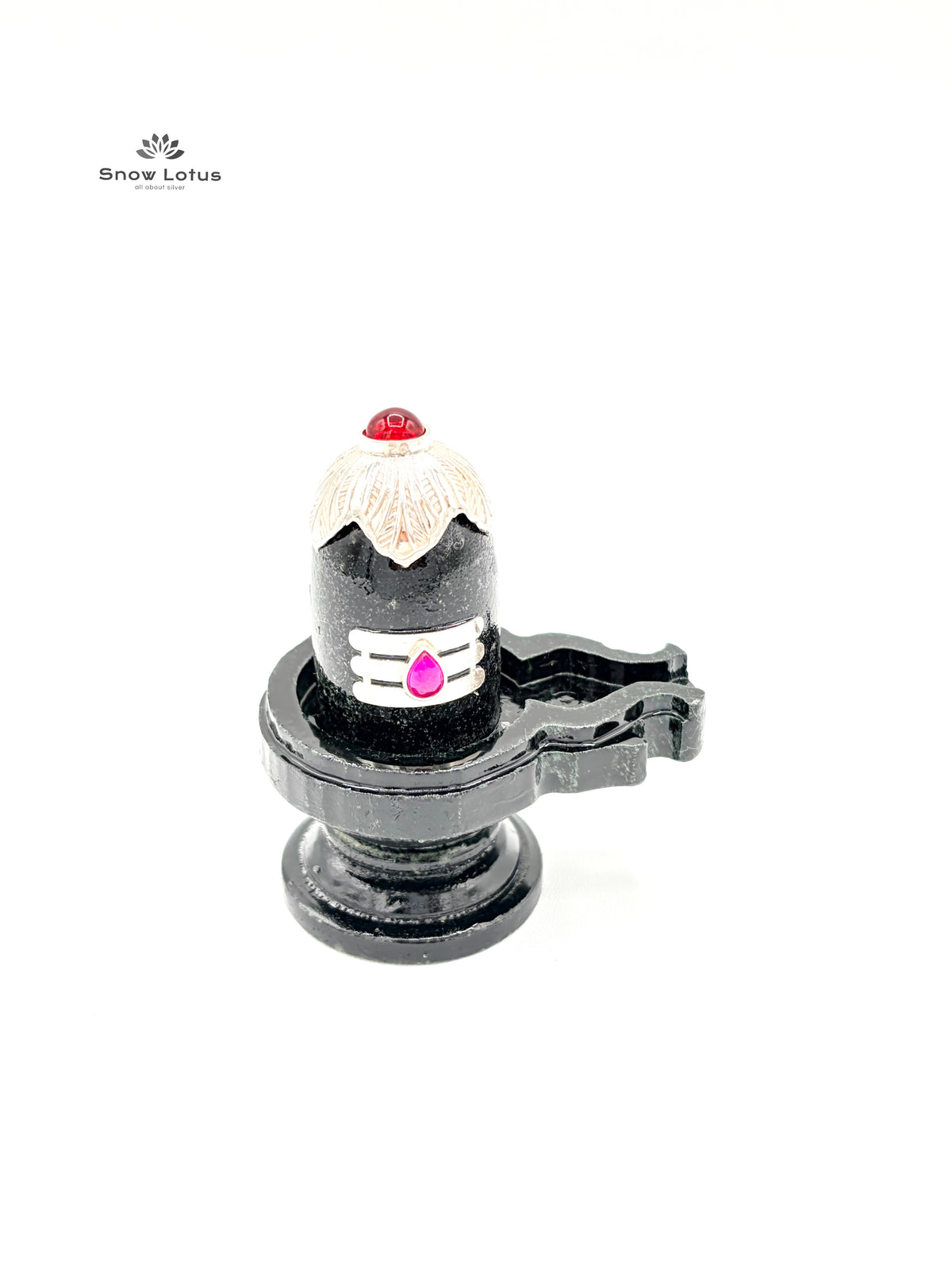 Black Marble Shiva Lingam