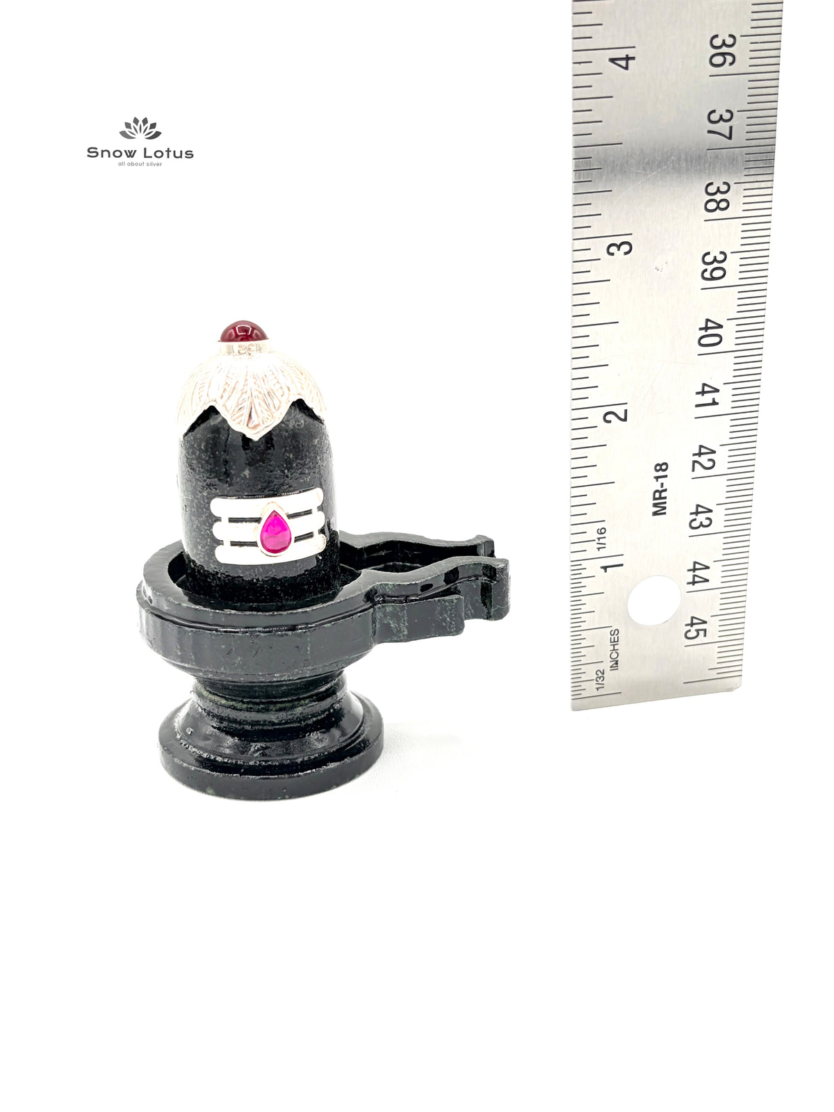 Black Marble Shiva Lingam
