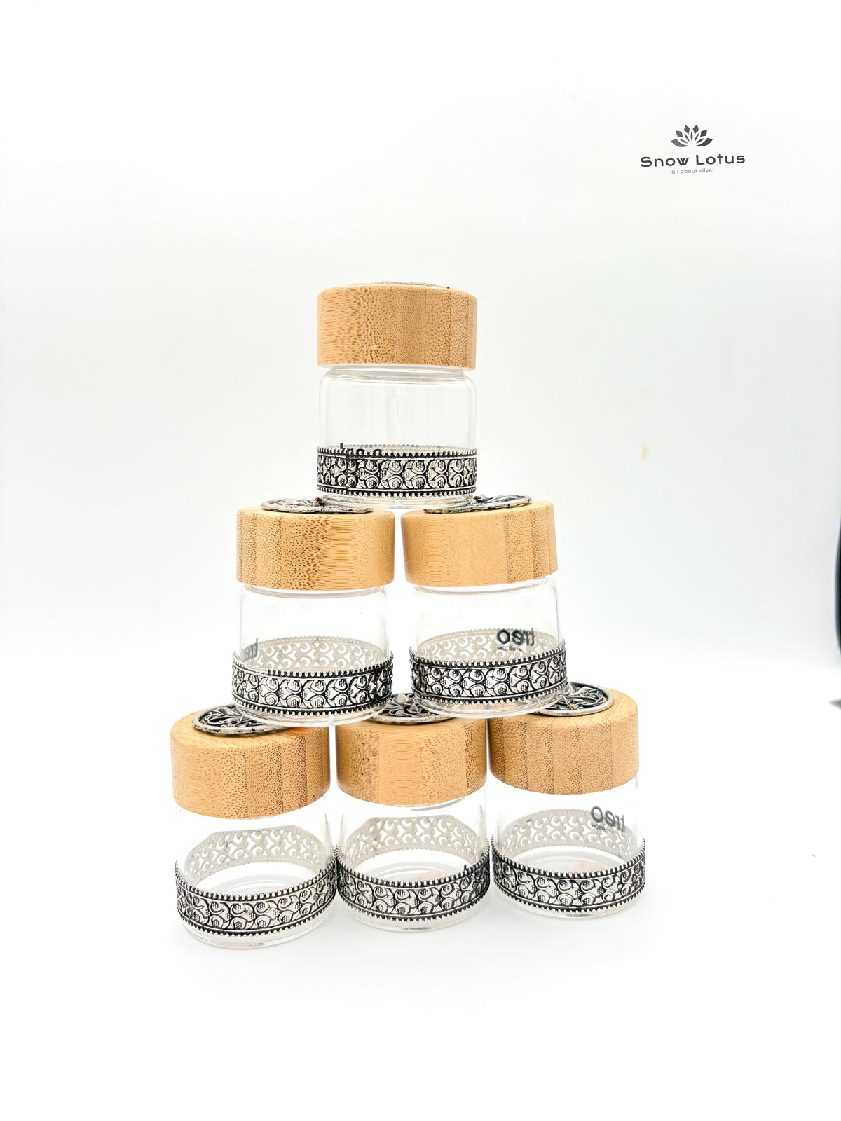Multi purpose Glass Jars Round 925 Small