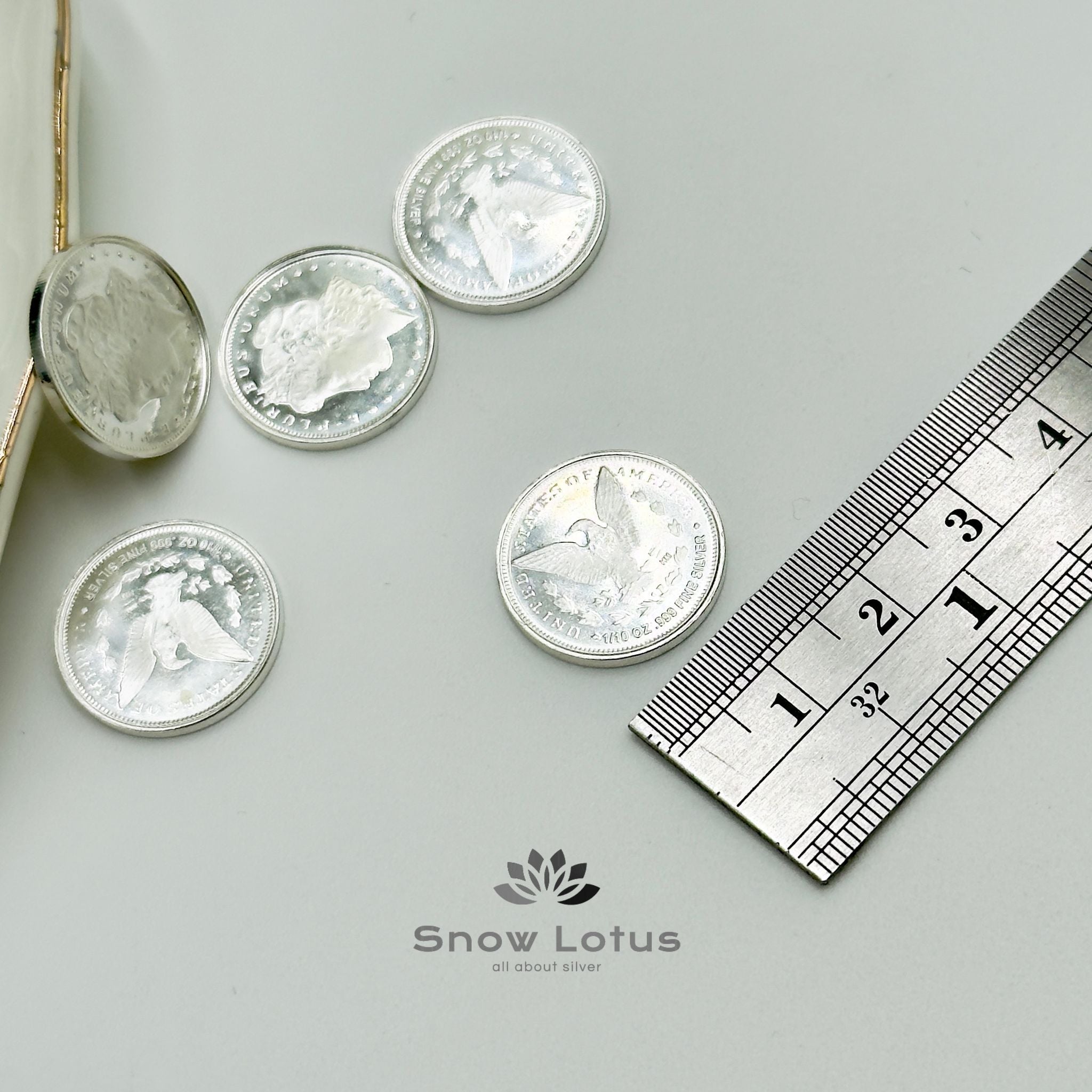 3.1 gms (1/10th OZ coin)