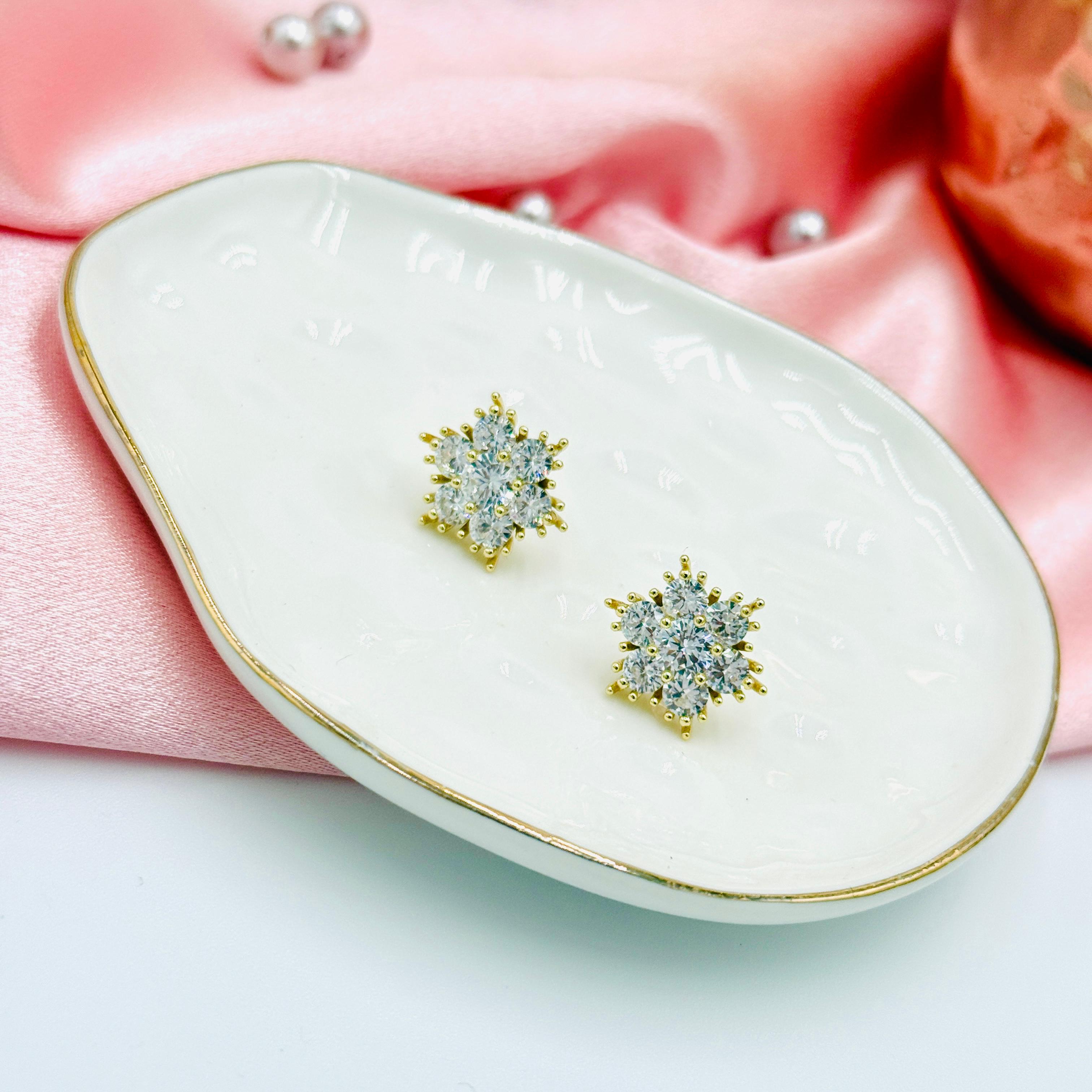 Graceful CZ Earrings