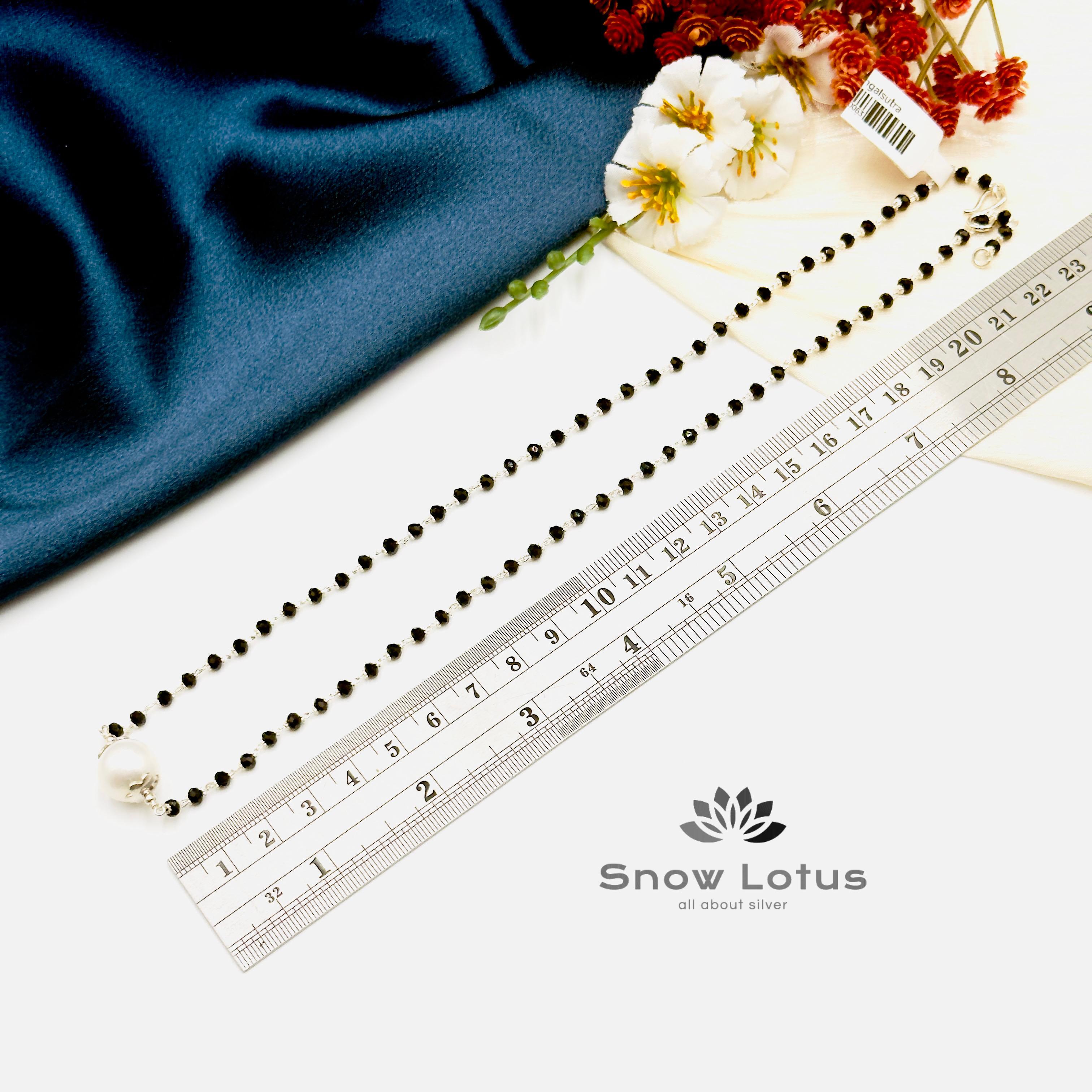 White Ball Mangalsutra